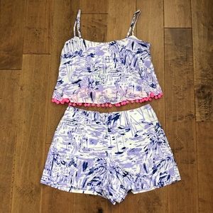 NWT Lilly Pulitzer Franni Set - Rock the Dock